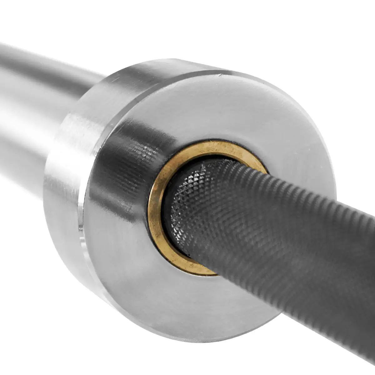 Strength Shop Original 2029 Power Bar, Black Shaft & Chrome Sleeves – Bild 3