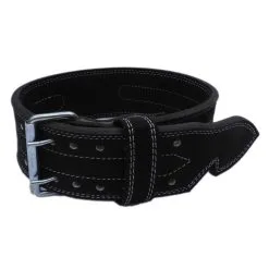 Strength Shop Zweizinkiger Dreikampfgürtel Mit Fingergriff, (S - XXL) 13MM - IPF/BVDK-Standard