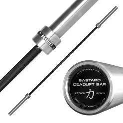 Strength Shop Bastard Deadlift Bar - Schwarzer Chromschaft