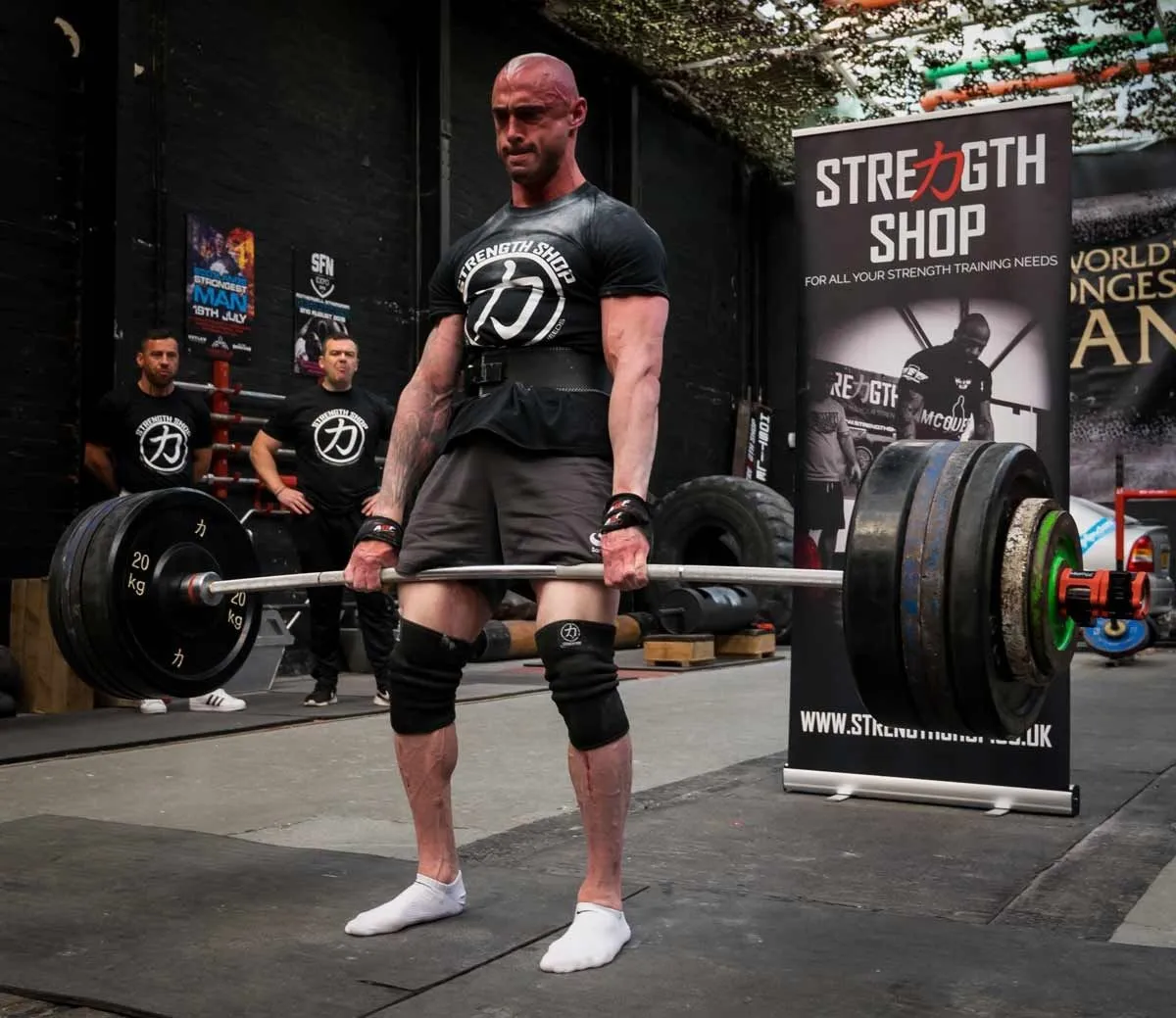 Strength Shop Bastard Deadlift Bar, Chromschaft – Bild 7