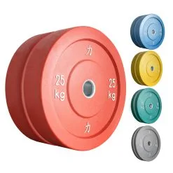 Strength Shop 150KG Set - Riot Bumper Plates, Farbig