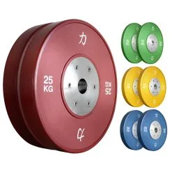 Strength Shop 140KG Set - Competition Olympic Bumper Plates