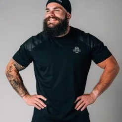 Strength Shop Lifters Grip Shirt - Raw Edition, Schwarz