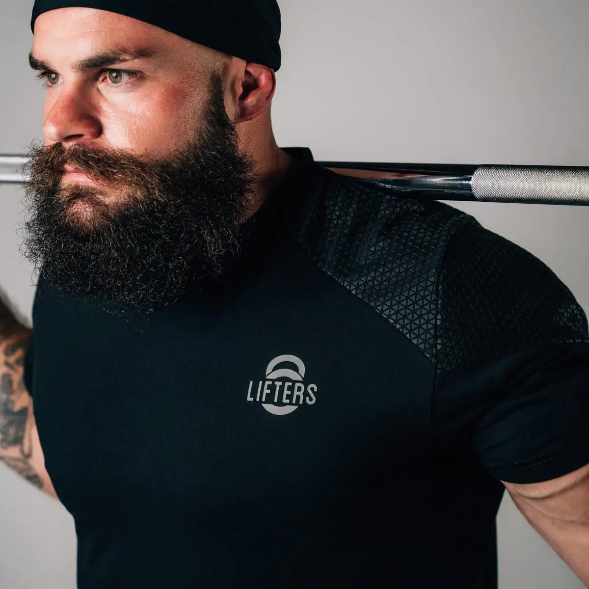 Strength Shop Lifters Grip Shirt - Raw Edition, Schwarz – Bild 3