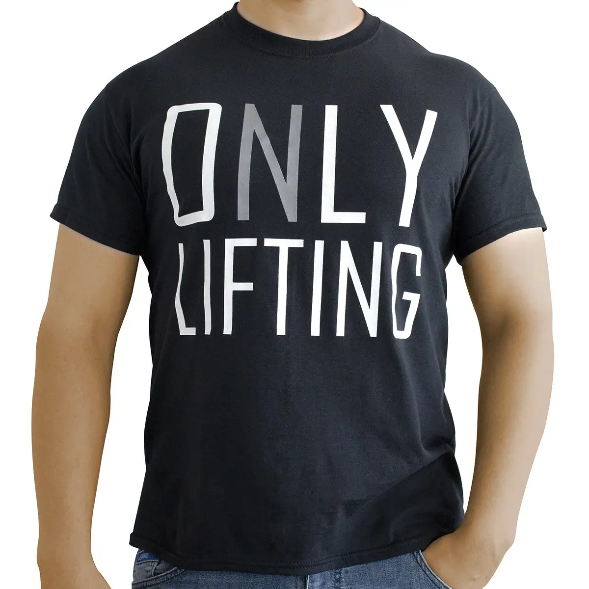 Strength Shop O(N)LY Lifting T-Shirt, Schwarz