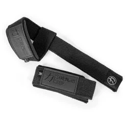 Strength Shop Stealth Black PRO Lifting Straps – Zughilfen