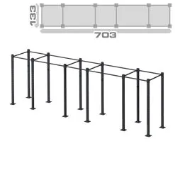 Strength Shop Riot FS-12 Triple Cube Rig - 2 Meter