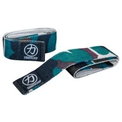 Strength Shop Grüne Camo Zughilfen - Baumwolle