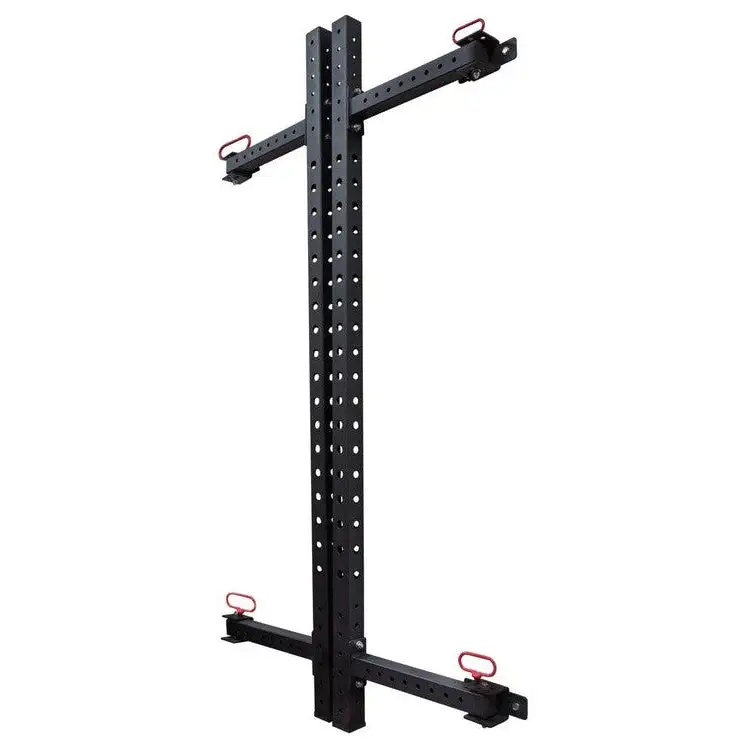 Strength Shop Riot Wandmontiertes Faltbares Rack - 2,32m Hoch, Schwarz – Bild 2