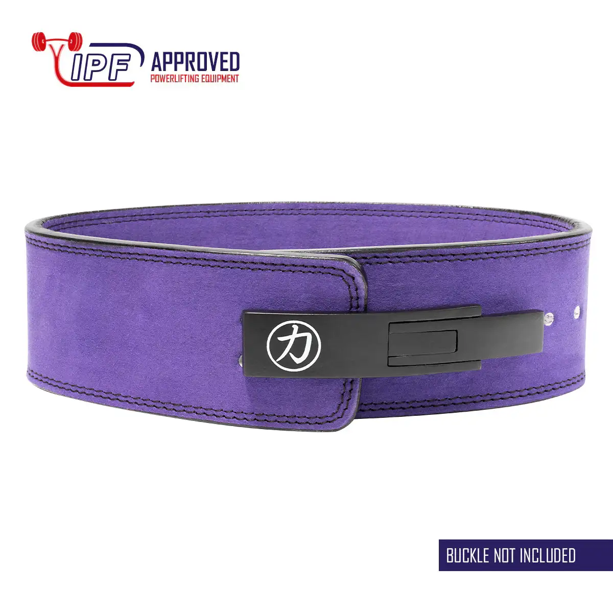 Strength Shop Lila Lever Gürtel, 10mm - IPF/BVDK Zertifiziert – Bild 2