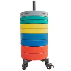 Strength Shop Scheibenablage, Senkrecht, Mit Rädern