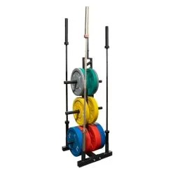 Strength Shop Gewichtsbaum Für Bumper Plates, Inkl. Halterung Für 4 Hanteln