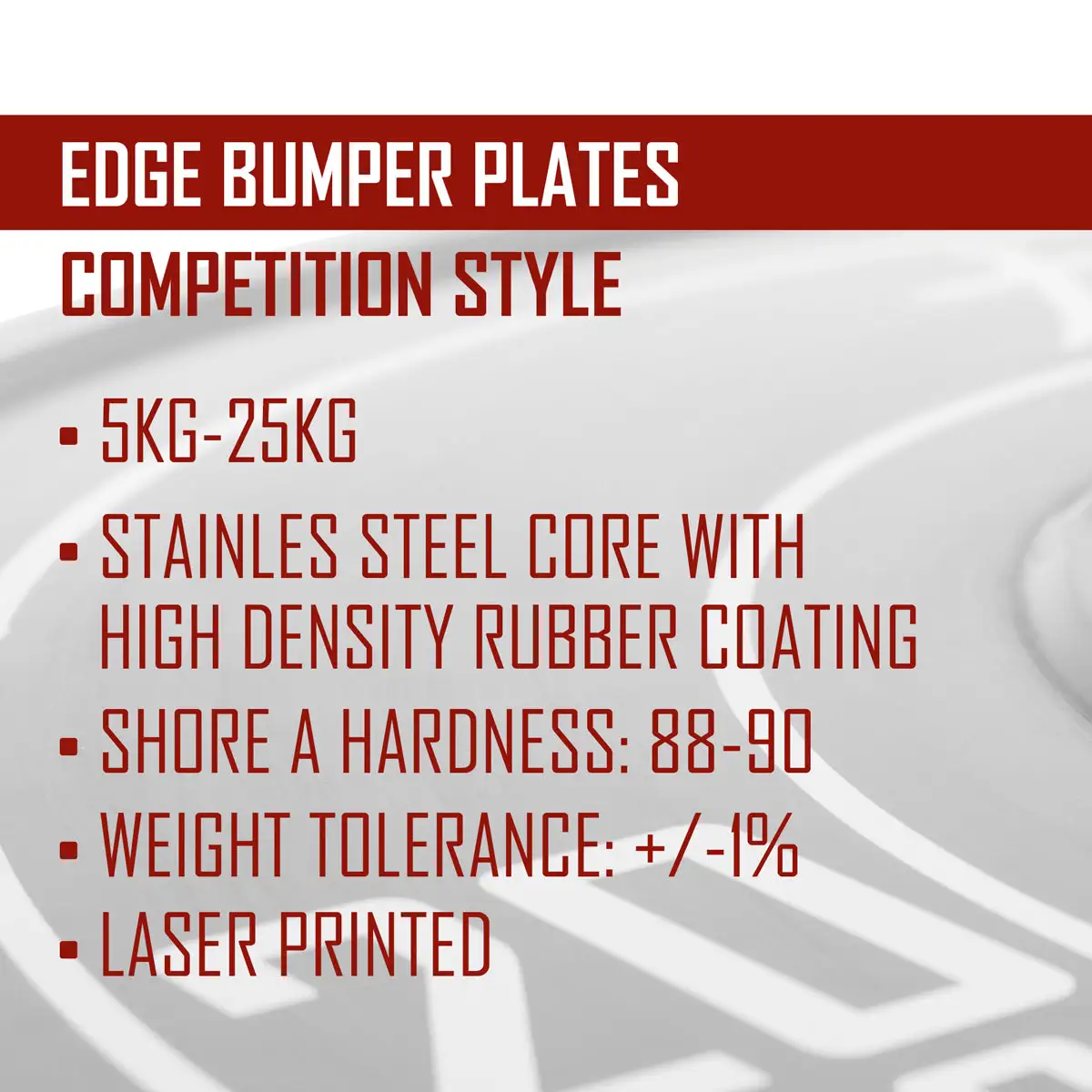 Strength Shop Edge Bumper Plates – Bild 10