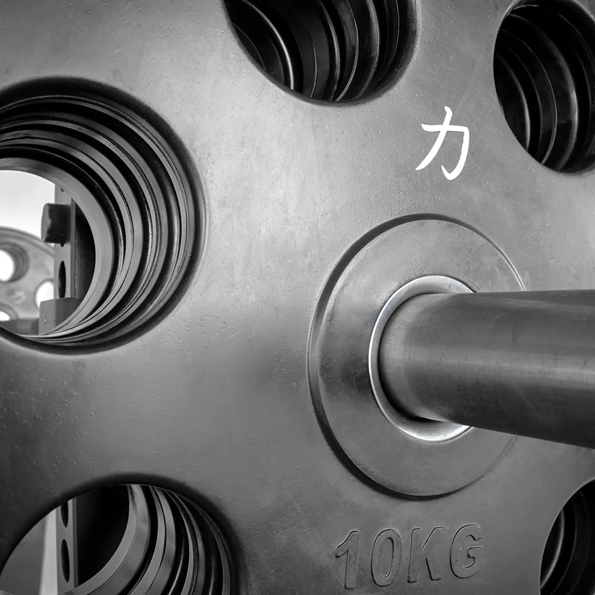 Strength Shop Gummibeschichtete Easy-Grip Hantelscheiben – Bild 9