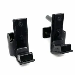 Strength Shop J-Haken Aus Stahl Mit Kunststoffbeschichtung, 1 Paar - 75mm