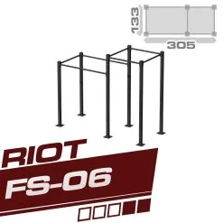 Strength Shop Riot FS-04 Single Cube Rig/Trainingsstation, 2.5m + 2m Verlängerung