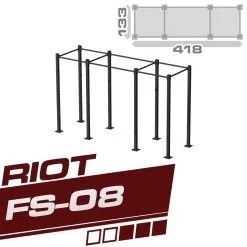 Strength Shop 2.5 M Riot FS-08 Doppel Cube Rig/Trainingsstation